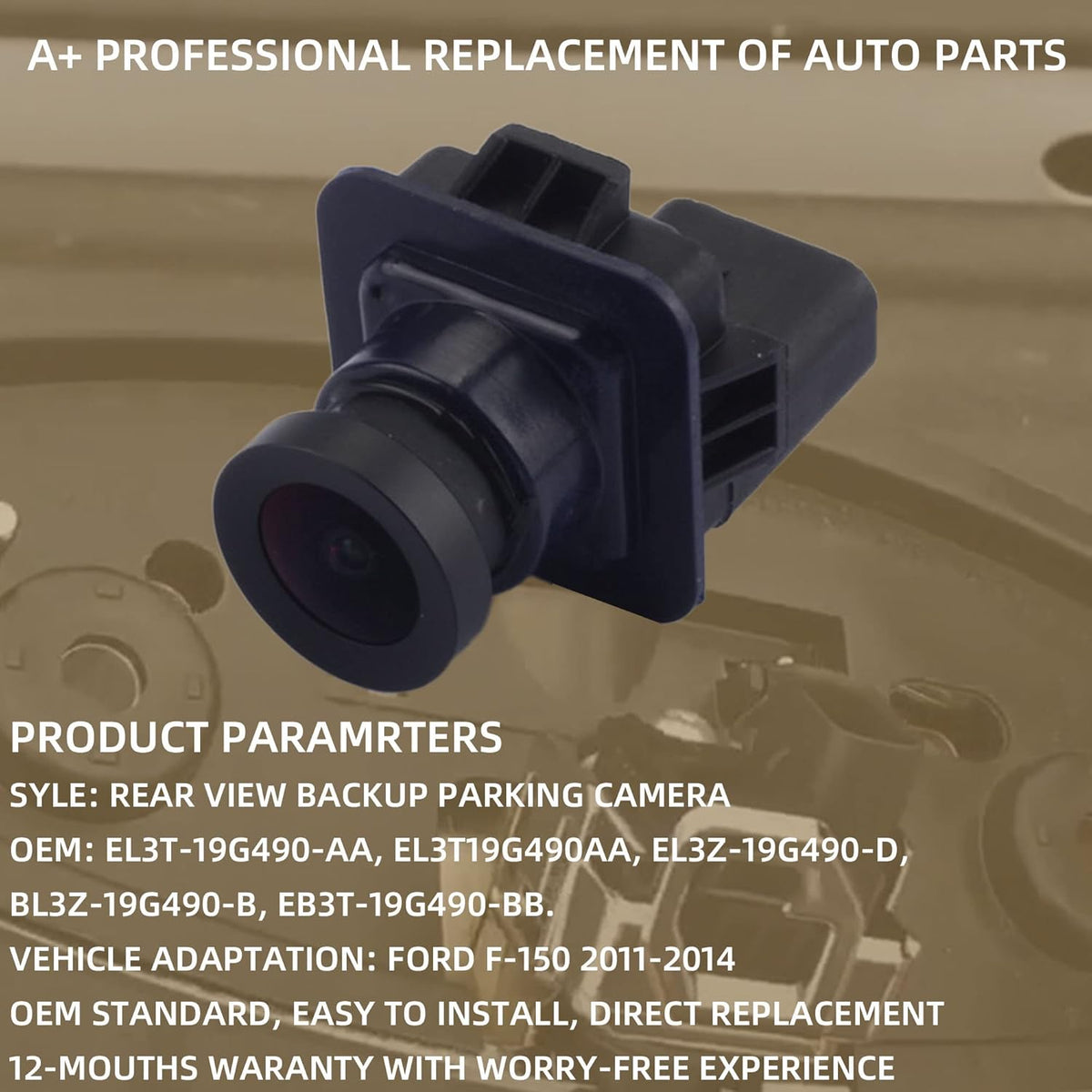 Rear View Backup Camera S545547