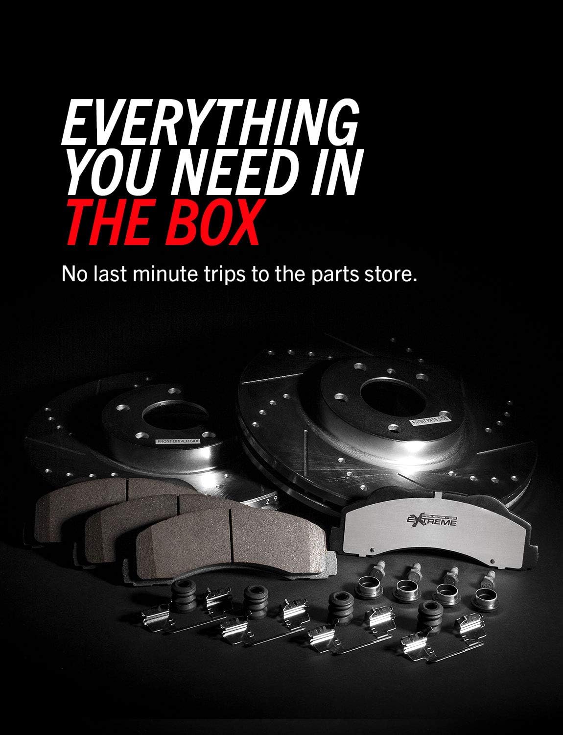 Rear Z36 Truck & Tow Carbon Fiber Ceramic Brake Kit Q613092