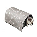 Weatherproof Foldable Cotton Filled Cat House S448457