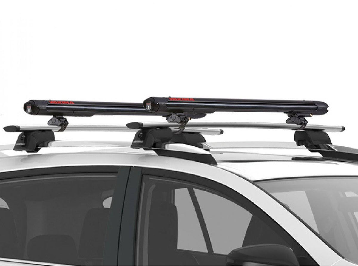 Black Ski and Snowboard Mounts with SKS Locks E60461
