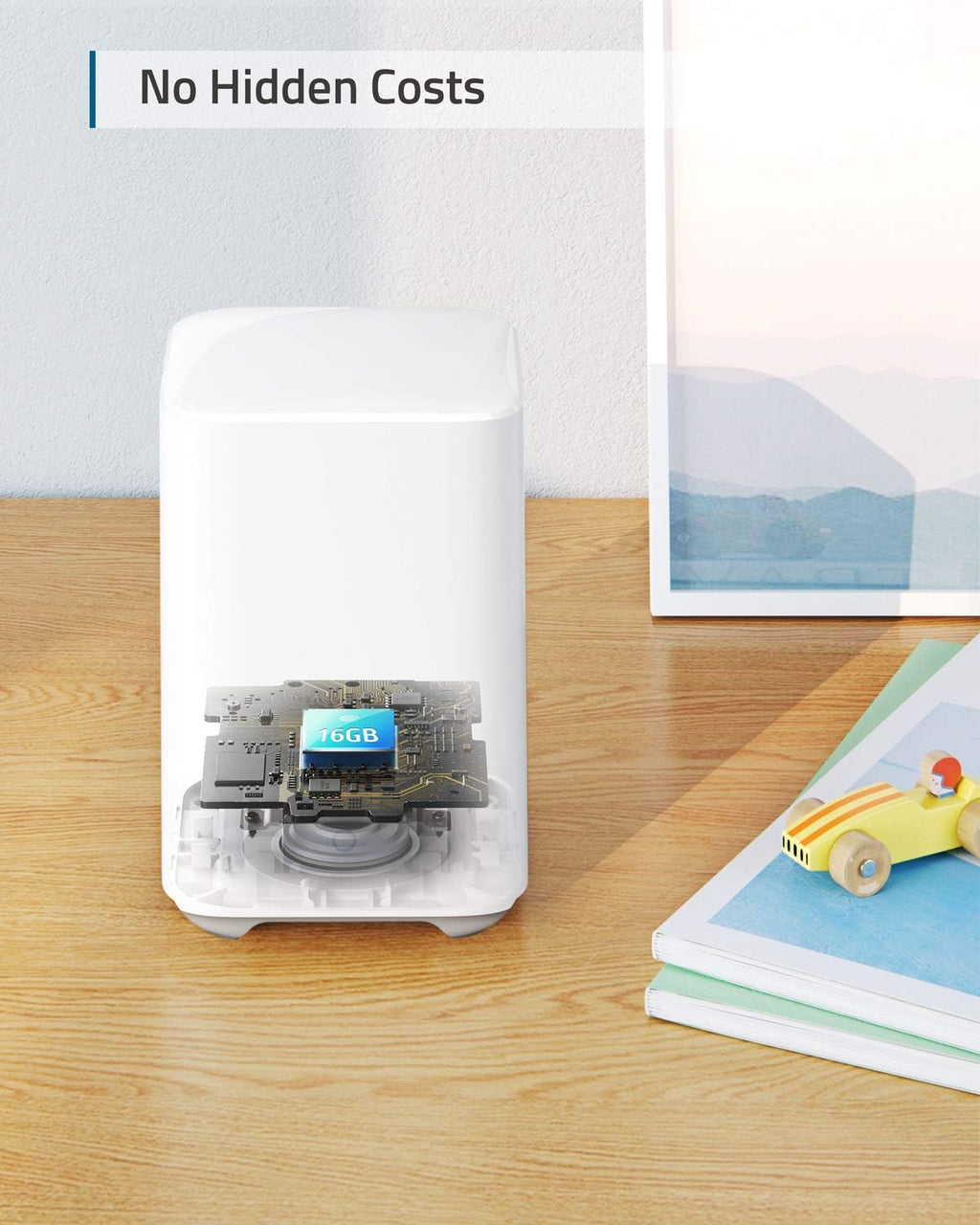 Wireless Home Security System with 2K Resolution D619