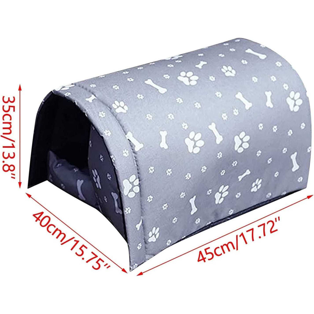 Weatherproof Foldable Cotton Filled Cat House S448457