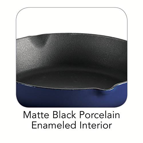 Enameled Cast Iron Skillet 10-Inch I684282