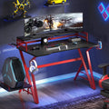 47 Inch Gaming Desk with Monitor Shelf P40663