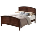 Full Panel Bed in Cappuccino T8810