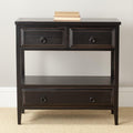 Black 3-Drawer Sideboard F212