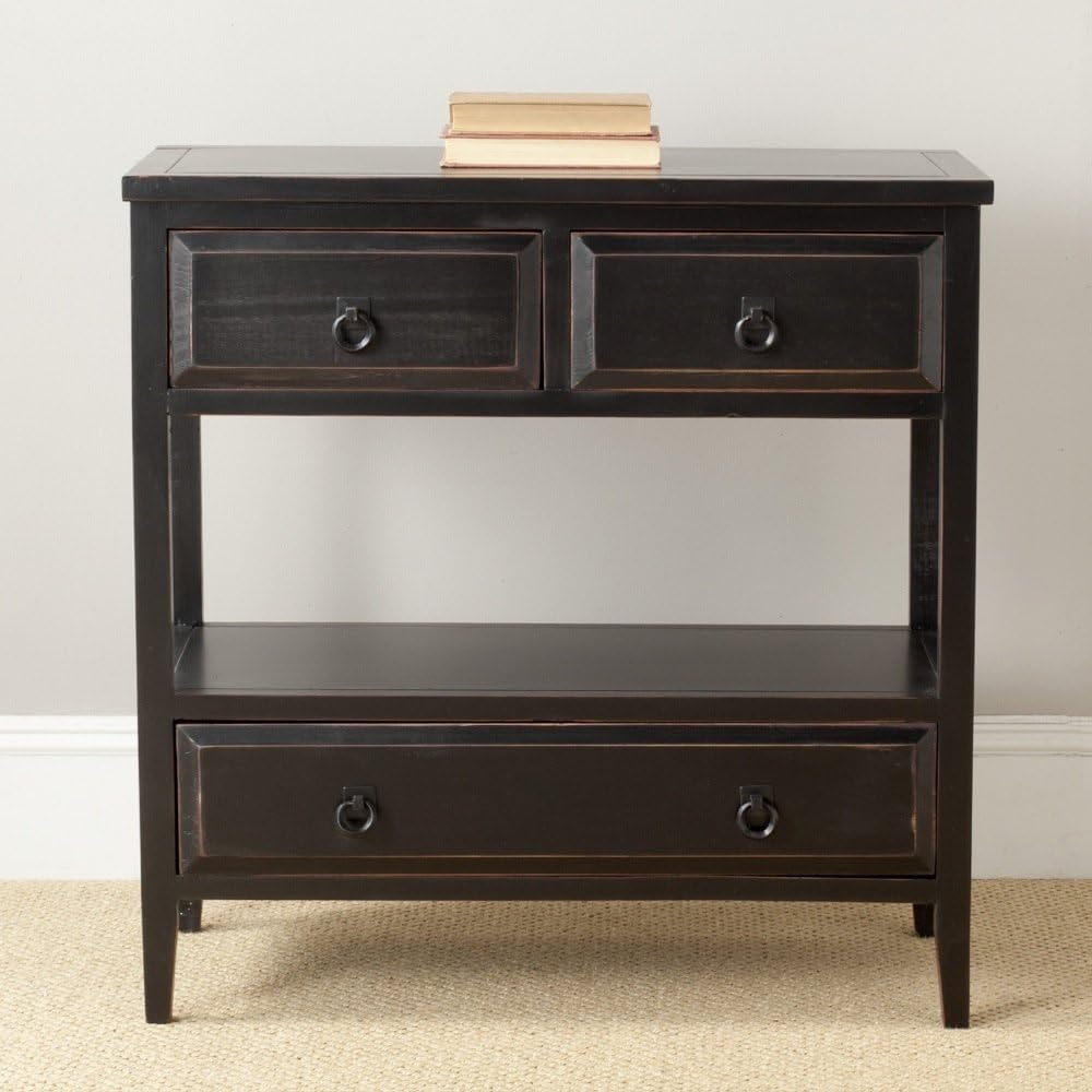 Black 3-Drawer Sideboard F212