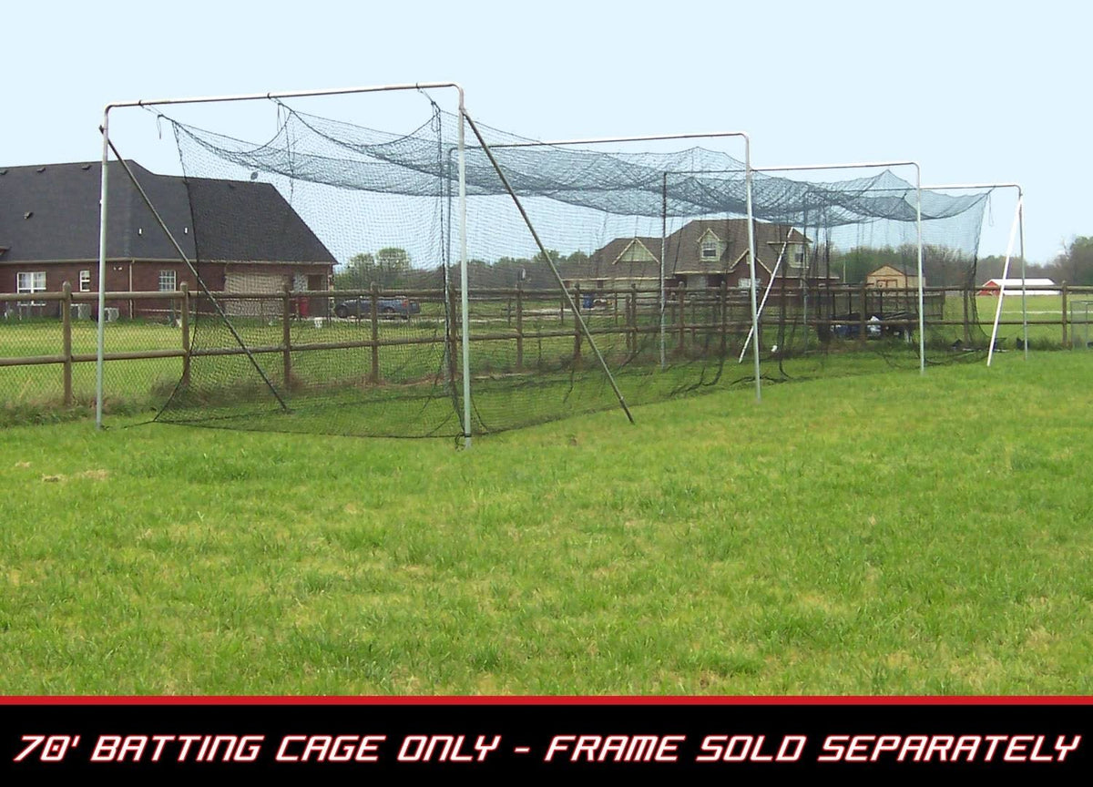 70x12x12 Twisted Poly Batting Cage Net O8710