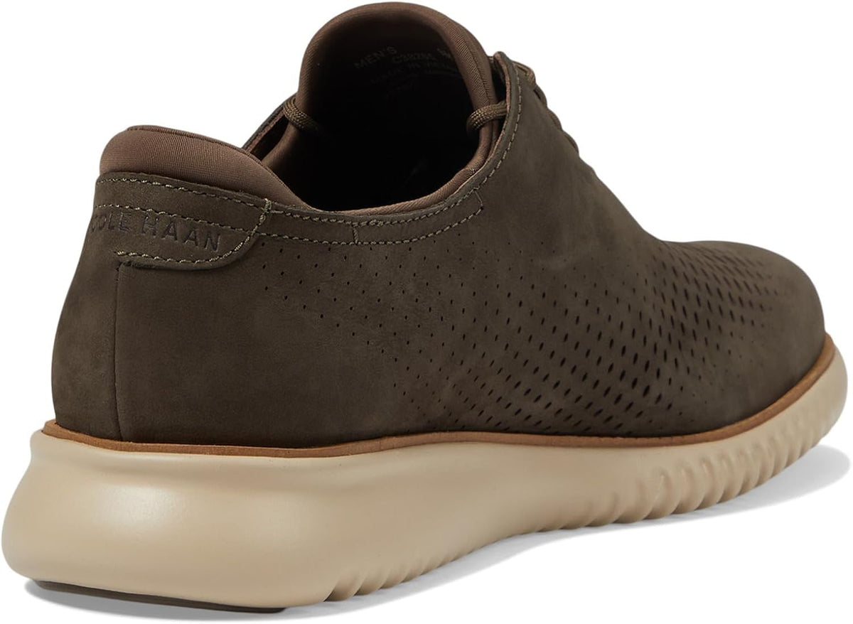 Deep Olive Nubuck Oxford Lined F73110