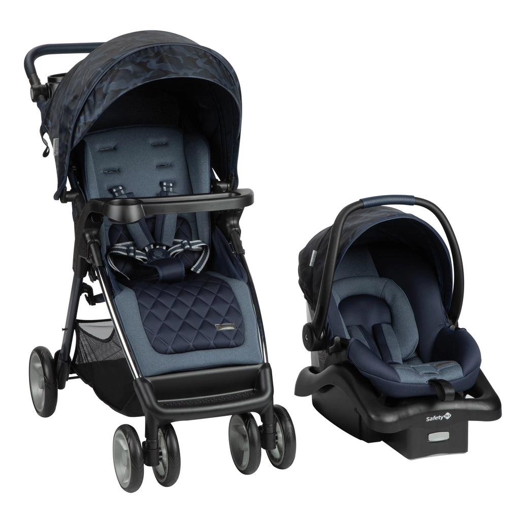 Navy Camo Travel System Stroller and Infant Car Seat Q3623