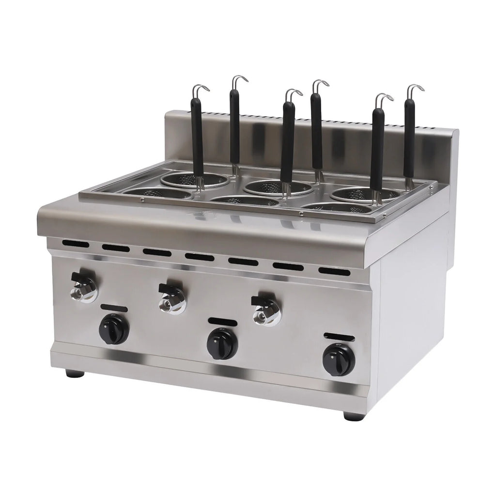 6 Basket Commercial Propane Gas Pasta Cooker C61531