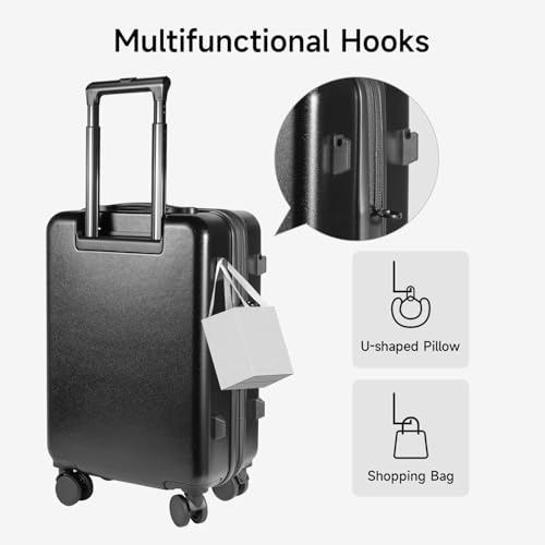 20 Inch Expandable Softside Suitcase with USB Port & TSA Lock Z7010