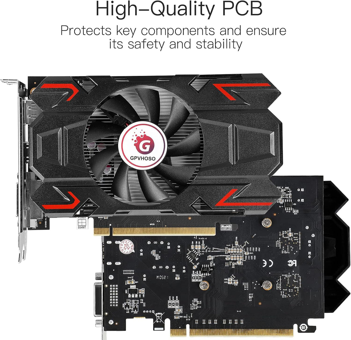 AMD Radeon RX 550 4GB GDDR5 128 Bit PCI Express 3.0 Graphics Card X64746