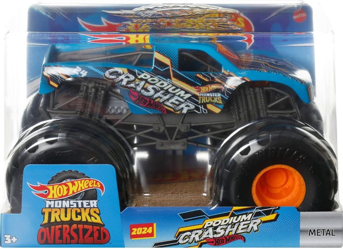 Blue 1:24 Scale Die Cast Oversized Monster Truck R601