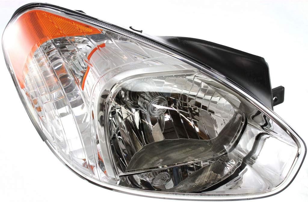 Hyundai Accent Headlight Assembly Pair Driver and Passenger Side E1941