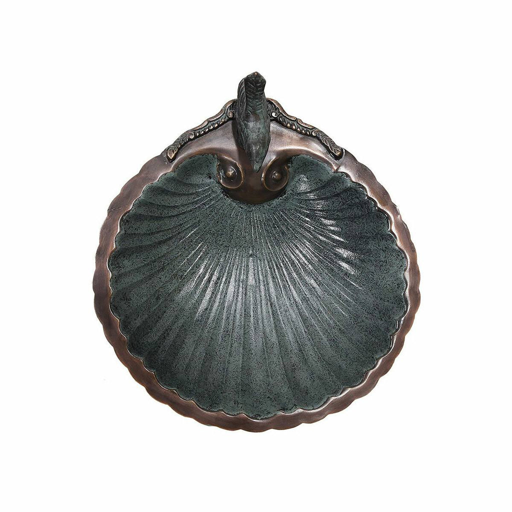 Scallop Shell Birdbath with Stand K51042