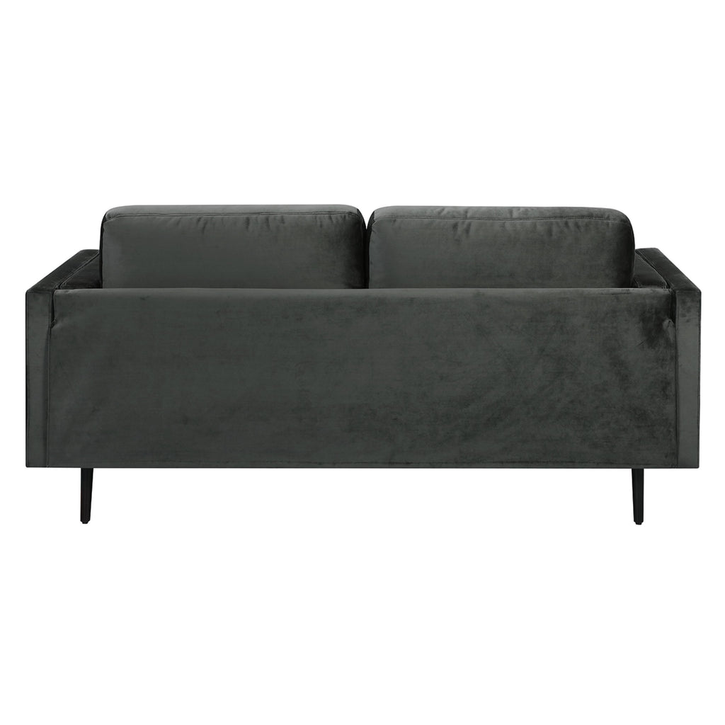 French Cobalt Velvet Sofa M7053