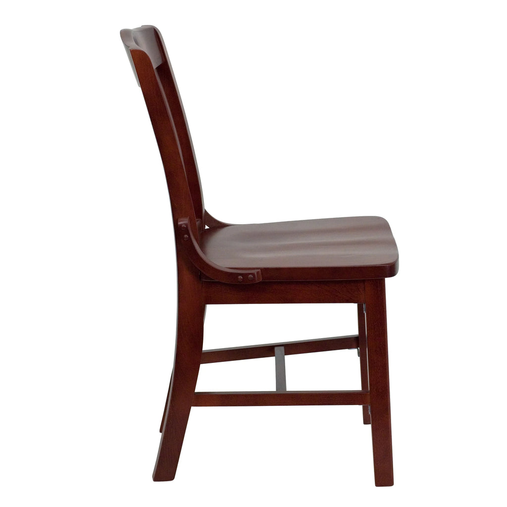 Mahogany Wood Chair S243