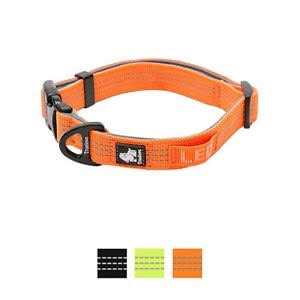 3M Reflective Dog Collar with Aluminum Leash Attachment N4296
