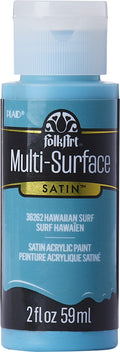 Satin Finish Acrylic Craft Paint, Hawaiian Surf, 2 fl oz P157