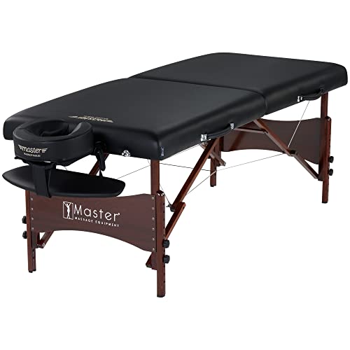 Portable Massage Table with 2.5" Cushion, Black L314
