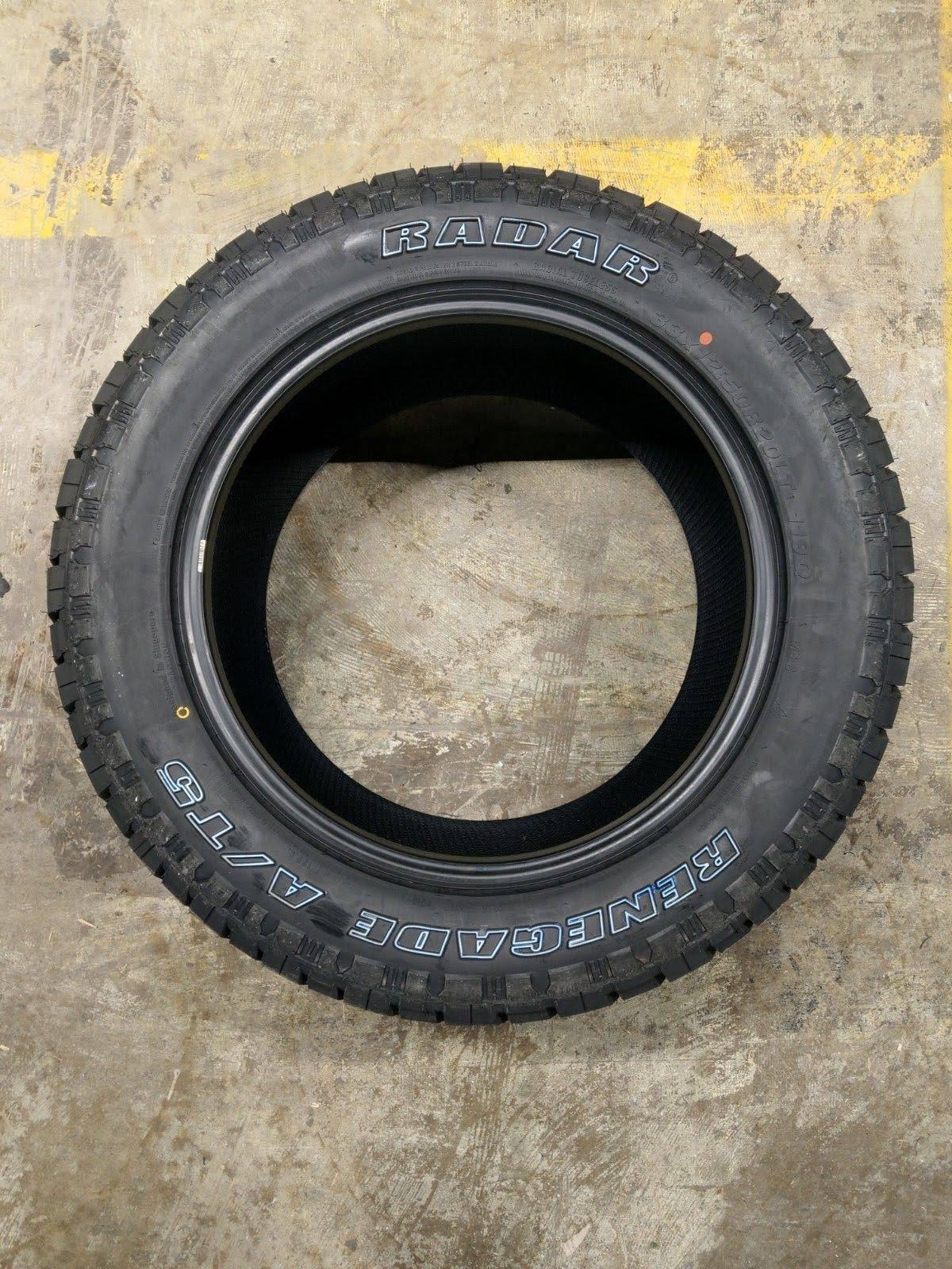 33X12.50R20LT 119Q OWL Tire A599