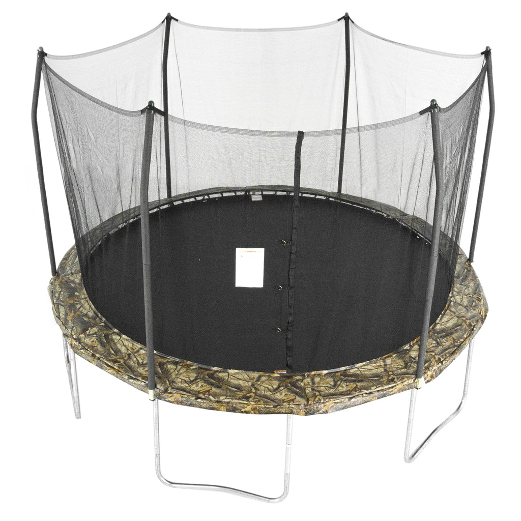 12' Blue Trampoline with Safety Enclosure V172