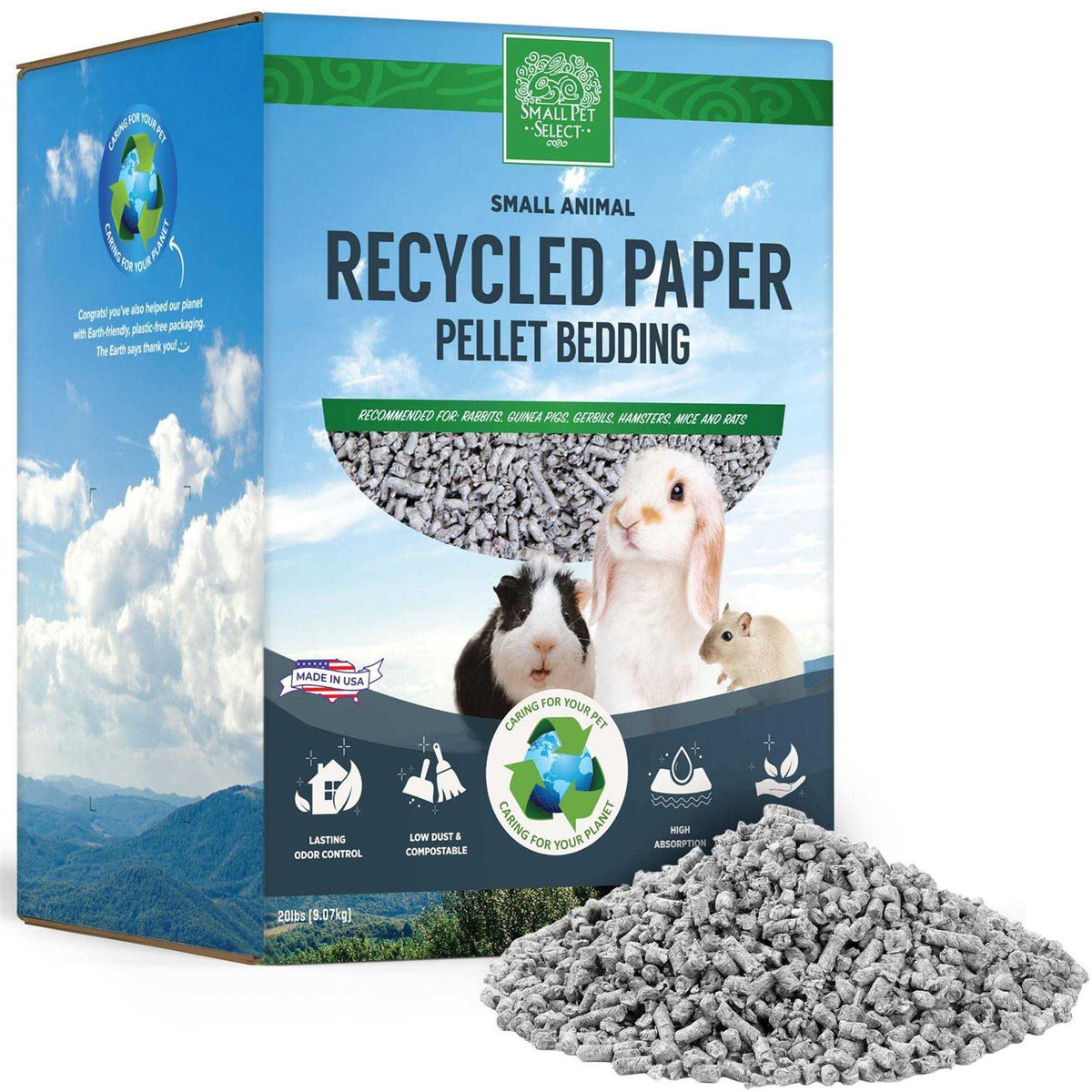 Pelleted Paper Bedding for Small Animals P277279