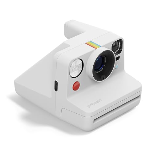 White I-Type Instant Camera + Film Bundle A7999