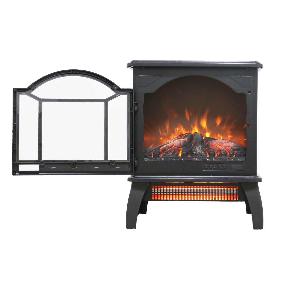 18" Electric Fireplace Stove with Remote Control M167040