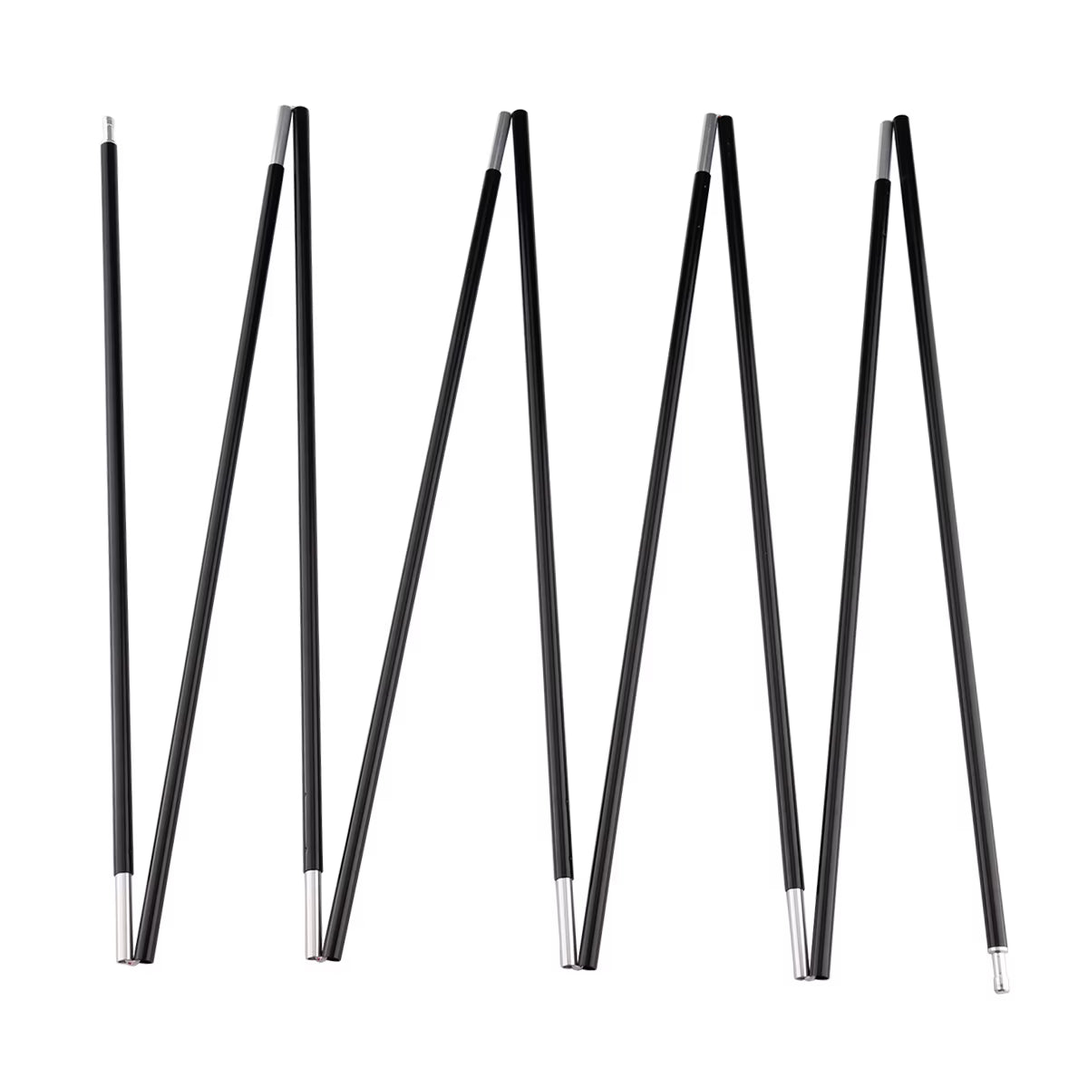 12ft 8.5mm 7001 T6 Aluminum Tent Pole 2 Pack S4514
