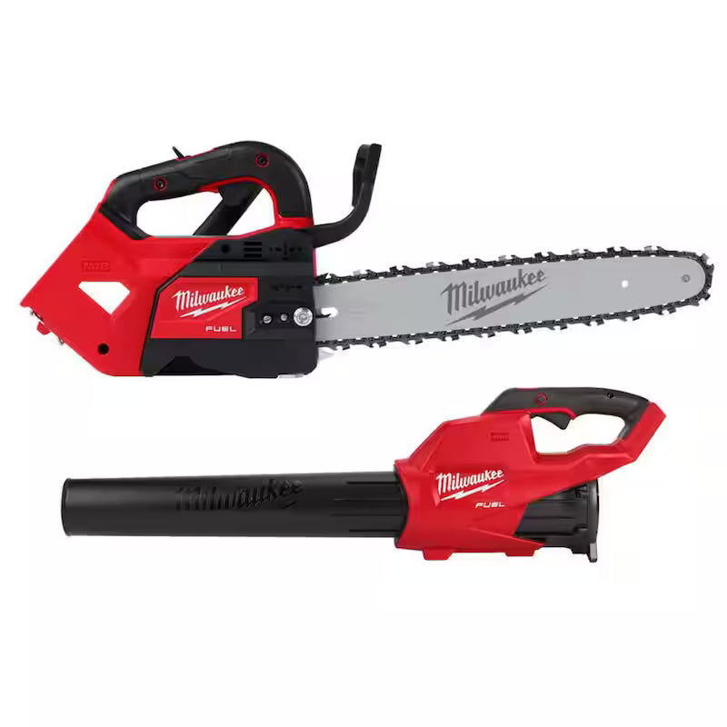 14 in. Cordless Chainsaw and Blower Combo Kit (2-Tool) F7119