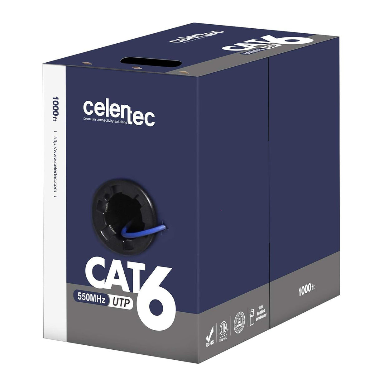 White 1000ft CAT6 Ethernet Cable A692828