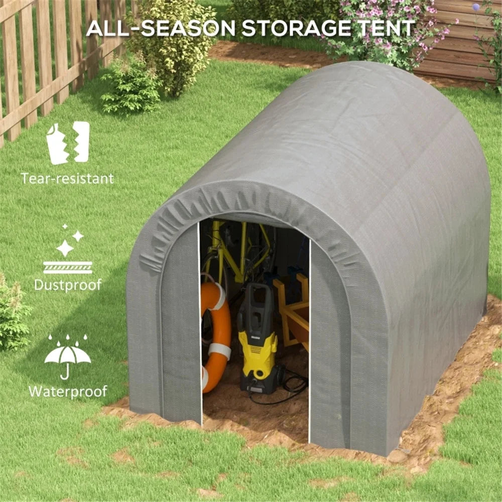 Dark Gray Outdoor Storage Tent Q439