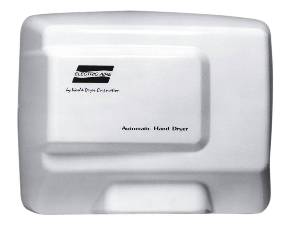 White Alum Automatic Hand Dryer J3075