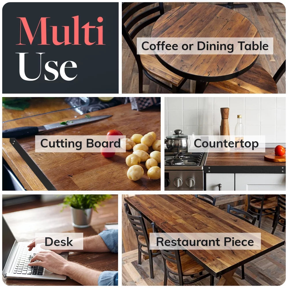 Reclaimed Wood Table Top I9483