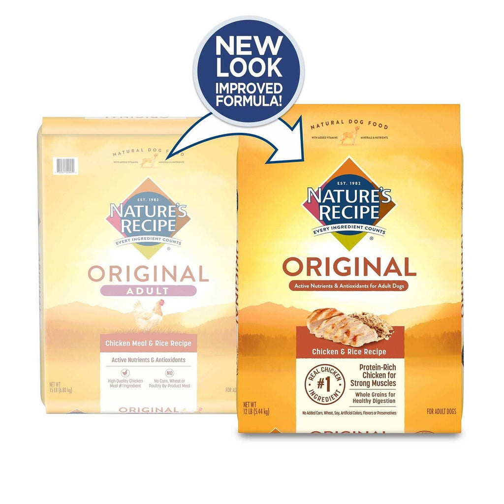 Chicken & Rice Dry Dog Food F12057