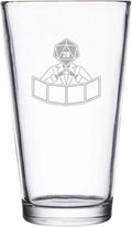 Engraved Pint Glass 16 Oz B475