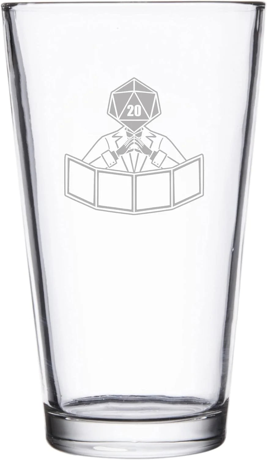 Engraved Pint Glass 16 Oz B475