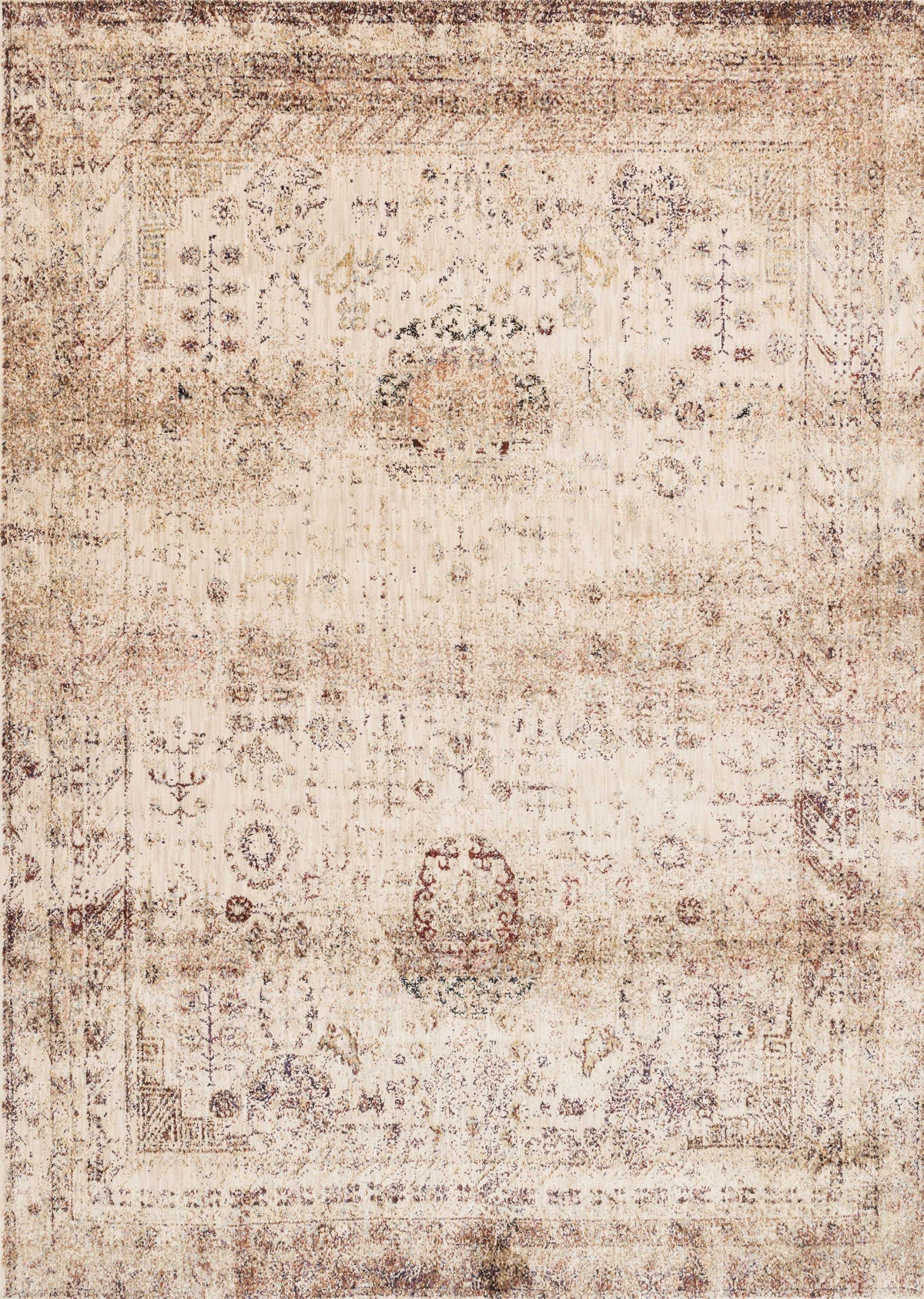Ivory Multi Rug 7'10 x 10'10 E445