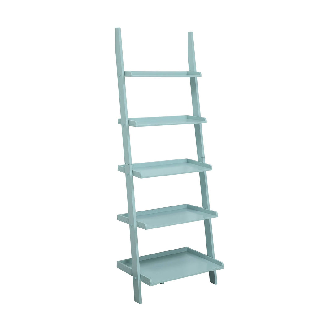 Espresso Ladder Bookshelf Q551