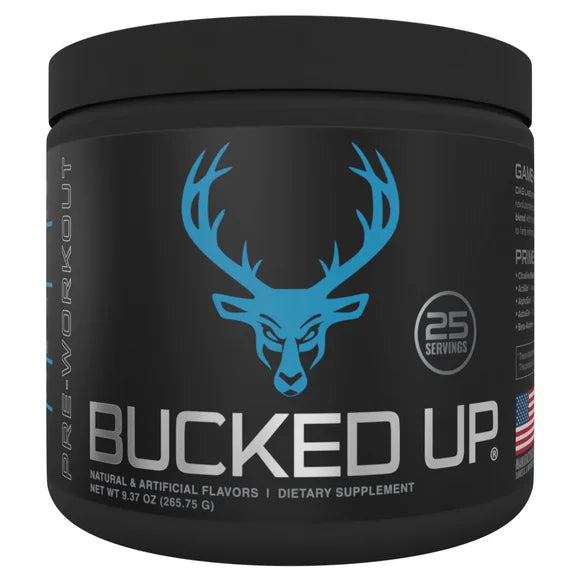 Blue Raz Pre-Workout Powder with Vitamin B12 & 200mg Caffeine, 25 Servings R91822