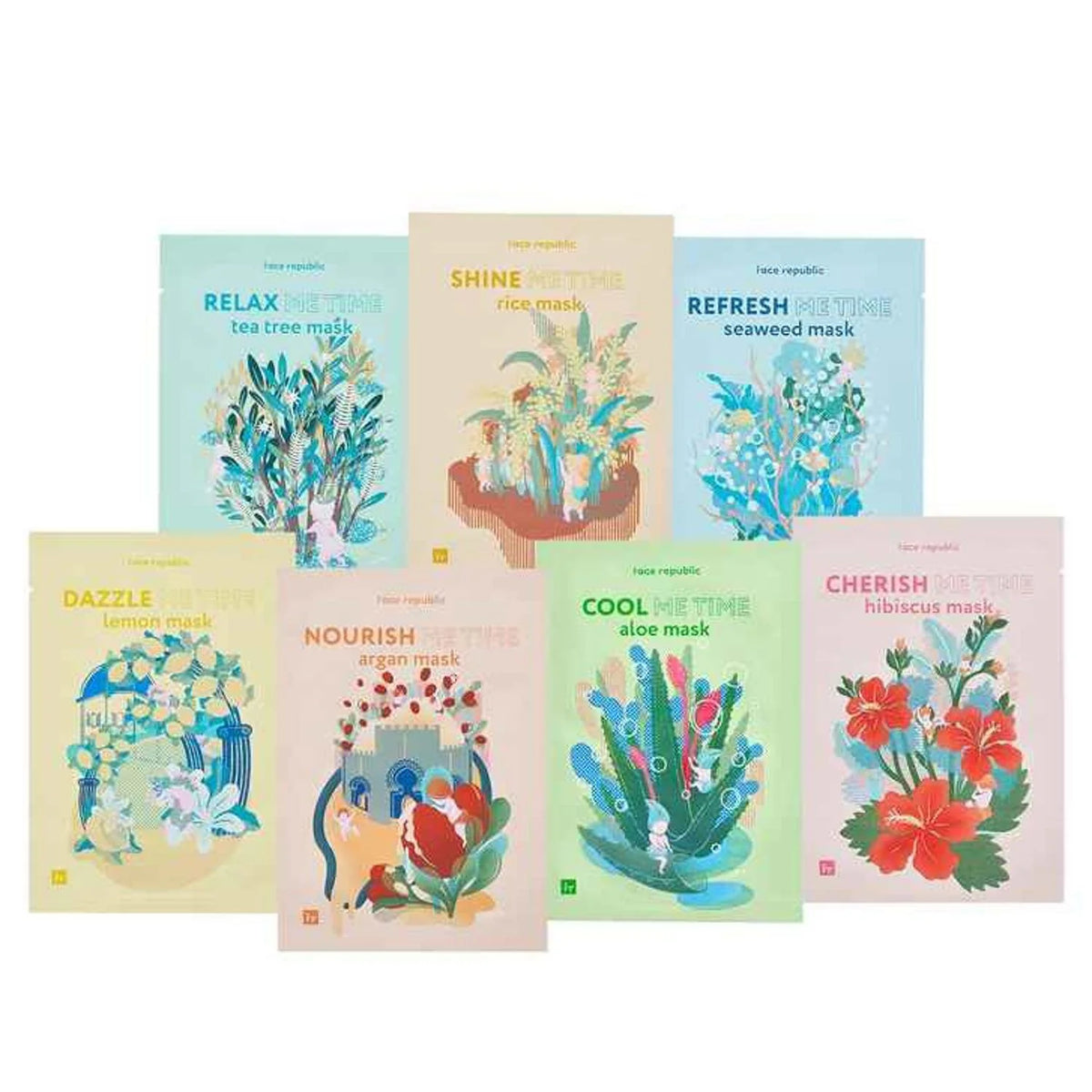 Me Time Mask Set (7 Types) 161ml S258
