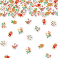 200Pcs Red Green Gingerbread Man Confetti G8729