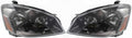 Headlight Assembly Pair for Nissan Altima 2005 2006 Halogen H41781