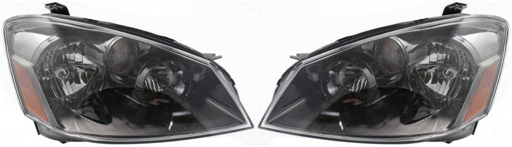 Headlight Assembly Pair for Nissan Altima 2005 2006 Halogen H41781