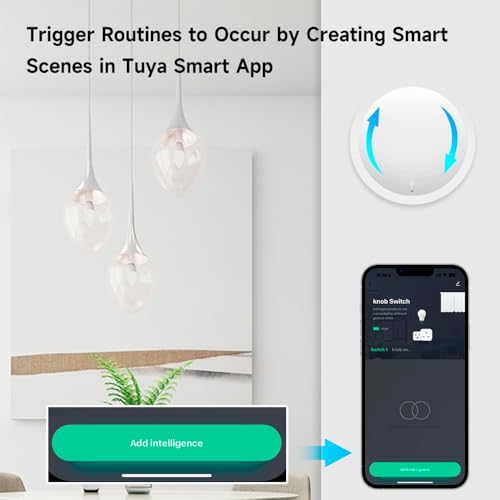 ZigBee Smart Knob Switch Wireless Rotatable Dimmer Switch J16881