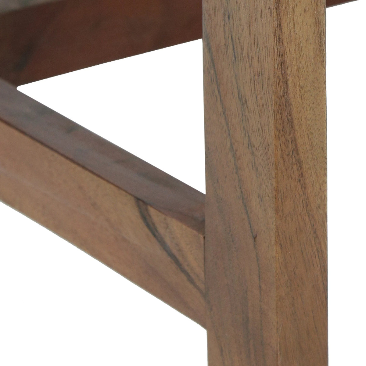 Acacia Wood Nesting Coffee Table, 3 Piece, Walnut J9034