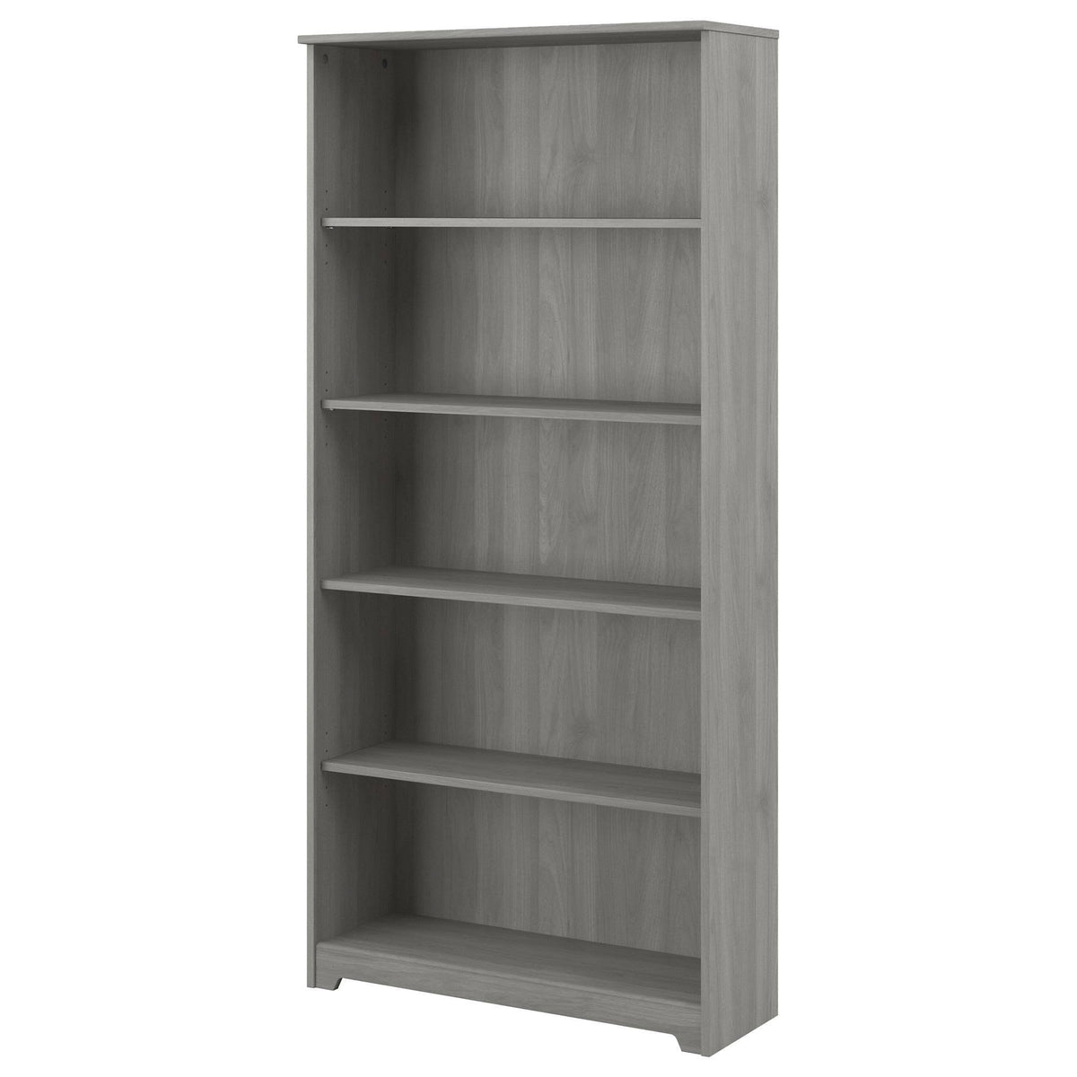 5 Shelf Bookcase in Modern Gray O1273