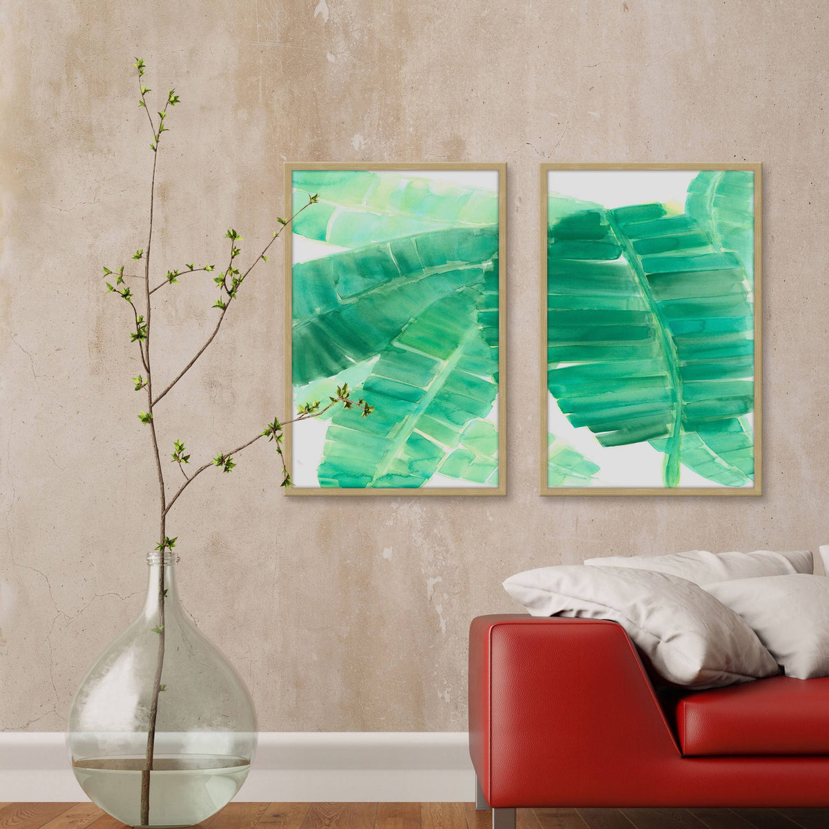 18 inch x 24 inch Diptych V588227